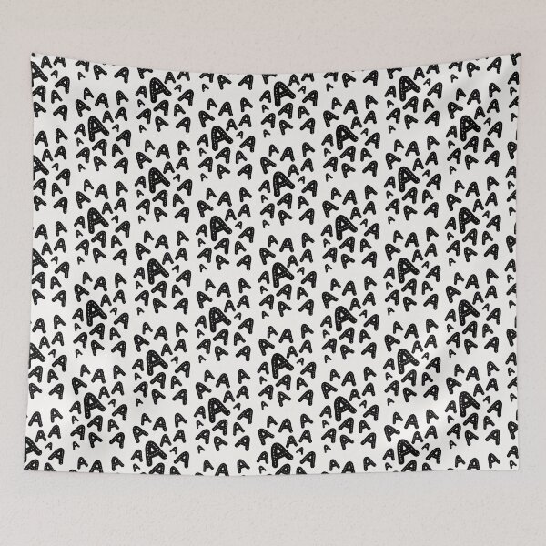 Item preview, Playful Dotted Letter A - Learning & Letters Pattern designed and sold by RM-Journey.