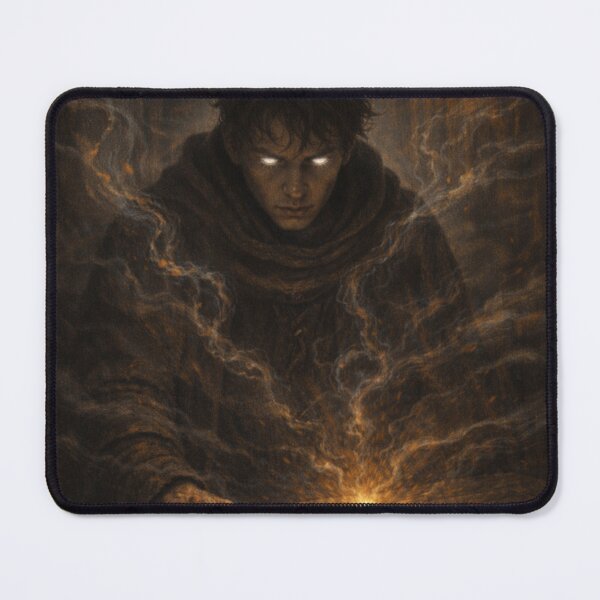 Item preview, Dark Medieval Magic Relic Print | Historical Fantasy Monk Wall Art | Gothic Ancient Artifact Scene designed and sold by Element Horizon Studio.