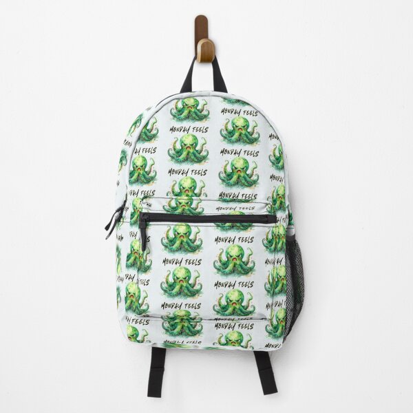 Item preview, Monday Feels – Moody Octopus designed and sold by LiskoDesign.