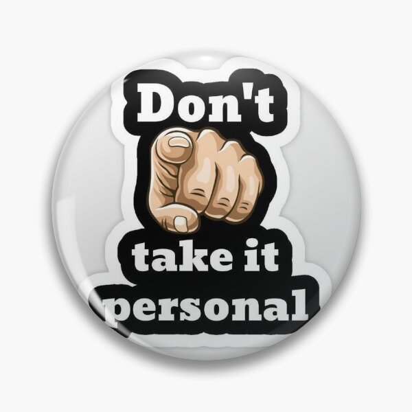 Item preview, Don't take it personally savage reply for genz designed and sold by MoodByte .