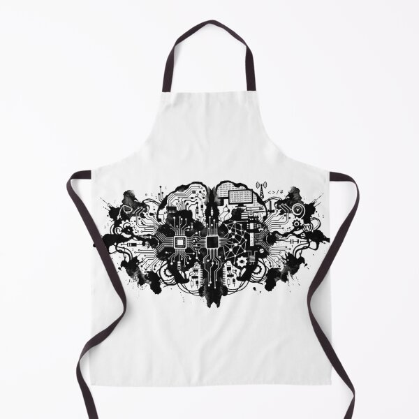 Item preview, Rorschach Motherboard Tech Inkblot Aesthetic designed and sold by KiraCreationism.