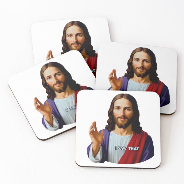 Artikelvorschau, Jesus „Ich hab’s gesehen“ – Lustiges christliches Meme | Religiöser Humor entworfen und verkauft von Souzian.
