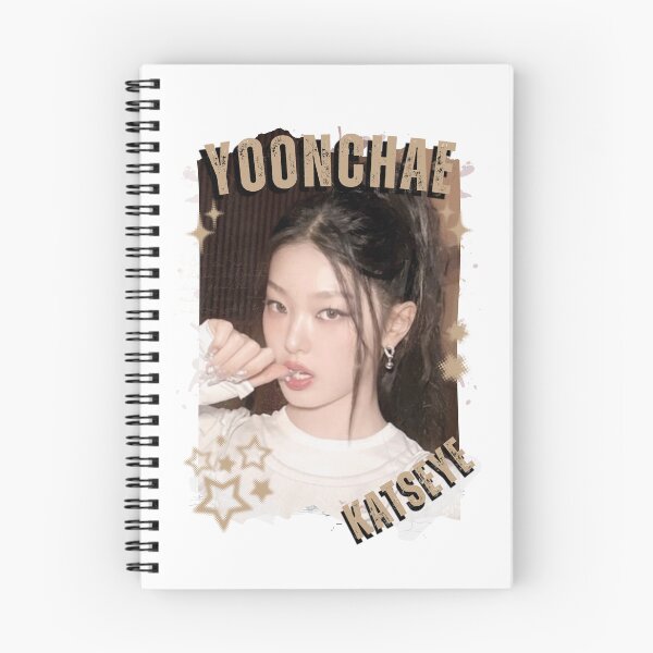 Item preview, KATEYE Yoonchae Kpop Y2K Group Collage Digital Art Portrait designed and sold by AJUNICE STUDIO.