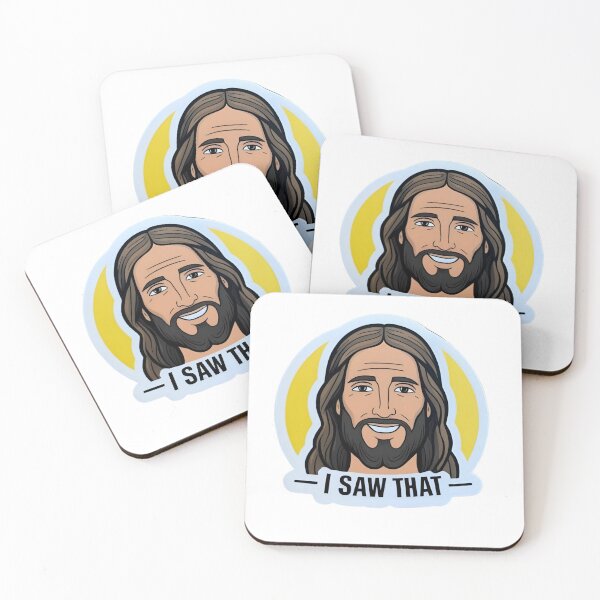Item preview, Jesus “I Saw That” Funny Christian Meme | Religious Humor Design designed and sold by Souzian.