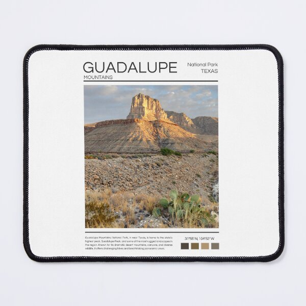 Item preview, Guadalupe Mountains National Park - Texas designed and sold by StudioRedKoala.