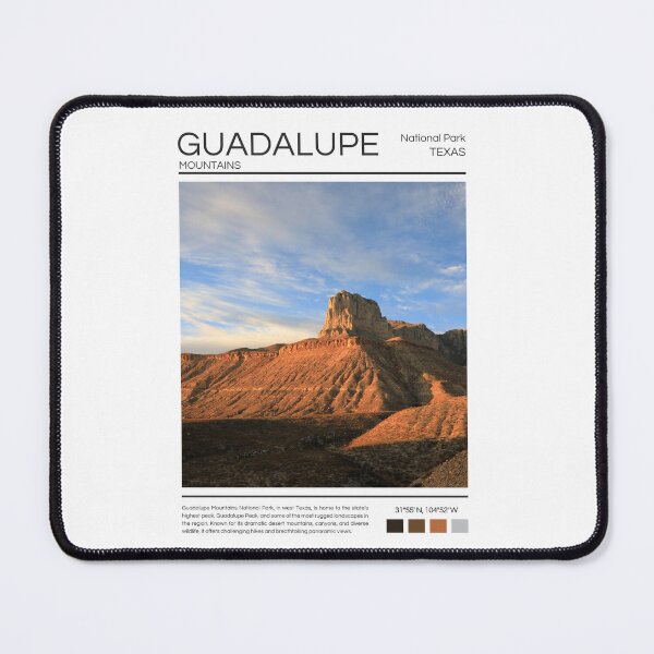 Item preview, Guadalupe Mountains National Park - Texas designed and sold by StudioRedKoala.