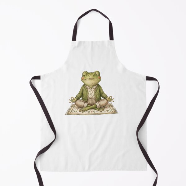 Item preview, Vintage Cute Frog Yoga Meditation Lover designed and sold by SOUFIANE1991.