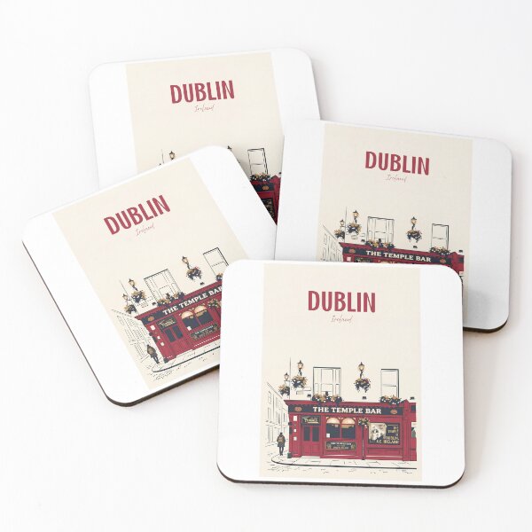 Item preview, Dublin Ireland Temple Bar District Dublin designed and sold by NeuralVibe.