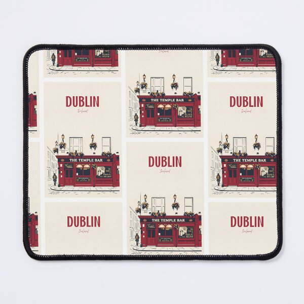 Item preview, Dublin Ireland Temple Bar District Dublin designed and sold by NeuralVibe.