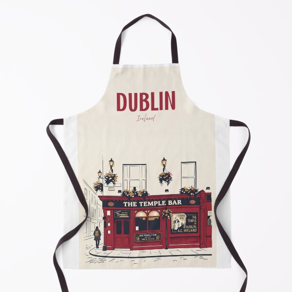 Item preview, Dublin Ireland Temple Bar District Dublin designed and sold by NeuralVibe.