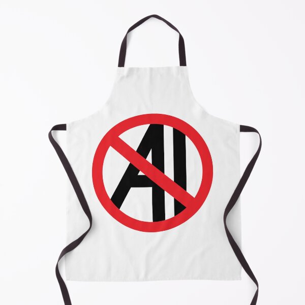 Item preview, No AI badge designed and sold by lokiblueguitar.
