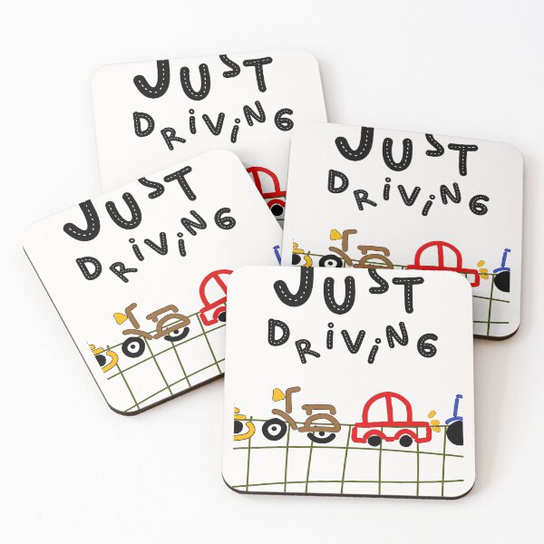 Item preview, Just Driving - Hand-Drawn Road Trip Aesthetic designed and sold by RM-Journey.