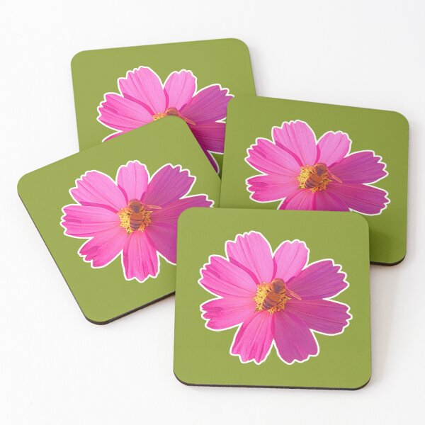 Item preview, Flor Cosmo Abeja designed and sold by GeoGoose.