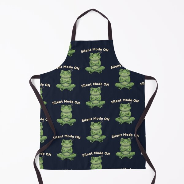 Item preview, Silent Mode ON Funny Frog Introvert Mood Meme Aesthetic Design designed and sold by MoonVibe-studio.