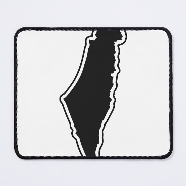 Item preview, Palestine Map Sticker | Black & White Palestinian Design | Free Palestine Art designed and sold by Boroj.