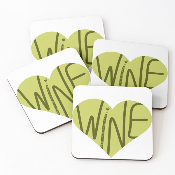 Item preview, Wine Lover Heart Sticker | Cute Wine Aesthetic Design designed and sold by ByNiks.