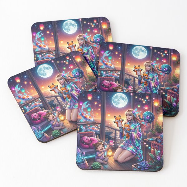 Item preview, Neon Playtime: A Cyberpunk Lullaby designed and sold by MagicMood Creations.