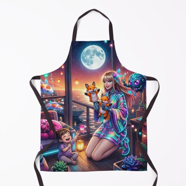 Item preview, Neon Playtime: A Cyberpunk Lullaby designed and sold by MagicMood Creations.