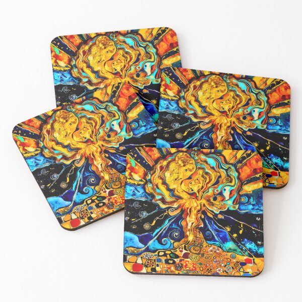 Item preview, MAKE ART, NOT WAR - abstract pop art explosion designed and sold by Mark Fischer.
