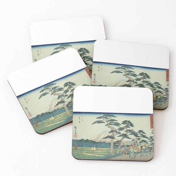 Item preview, Vintage Ukiyo-e Mt Fuji Yoshiwara Edo Art designed and sold by SakuraMarket26.