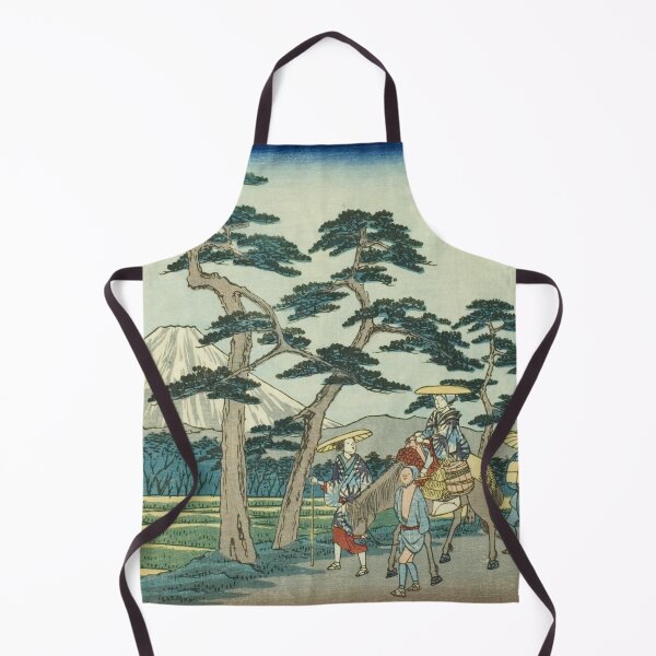 Item preview, Vintage Ukiyo-e Mt Fuji Yoshiwara Edo Art designed and sold by SakuraMarket26.