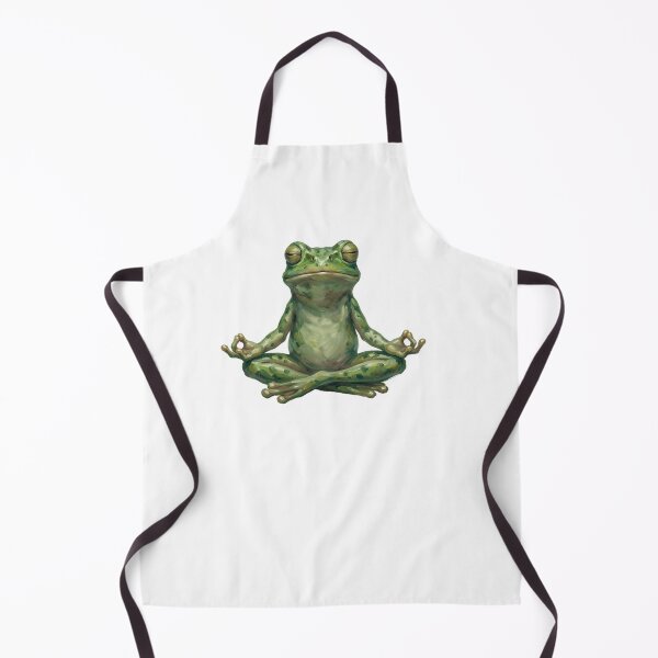 Item preview, Vintage Cute Frog Yoga Meditation Lover designed and sold by SOUFIANE1991.