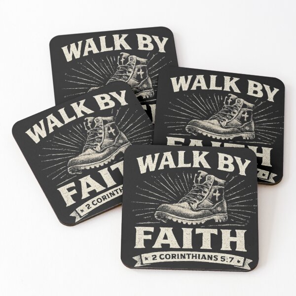 Item preview, Walk By Faith Christian T-Shirt | 2 Corinthians 5:7 Bible Verse Shirt | Christian Graphic Tee | Faith Apparel | Religious Gift for Men Women designed and sold by GRACE THREADS .