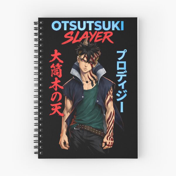 Item preview, Otsutsuki slayer prodigy-dark shinobi warrior design-japanese kanji celestial power aesthetic designed and sold by Trinidesigns123.