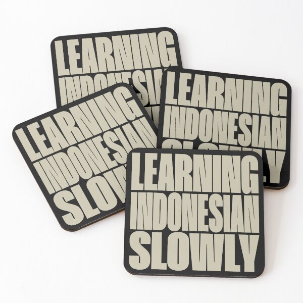 Item preview, Learning Indonesian Slowly designed and sold by MOCOPOCO.