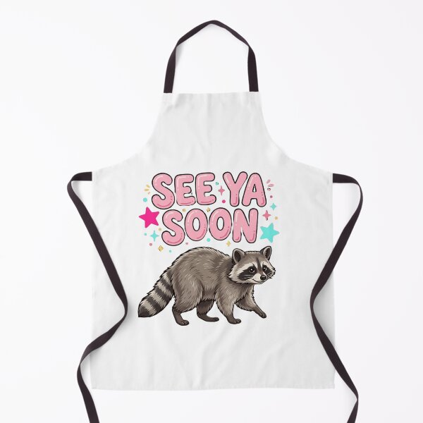 Item preview, See Ya Soon Raccoon Wild Animal Lover Wildlife Enthusiast designed and sold by SofenArt.