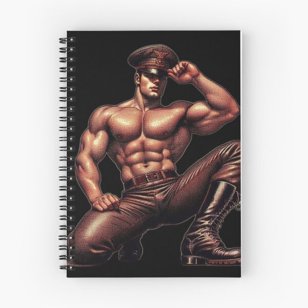 Item preview, 1940's Tom of Finland Leather Daddy Hat Tribute Berlin German Officer designed and sold by ItsAKinkThing.