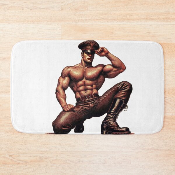 Item preview, 1940's Tom of Finland Leather Daddy Hat Tribute Berlin German Officer designed and sold by ItsAKinkThing.