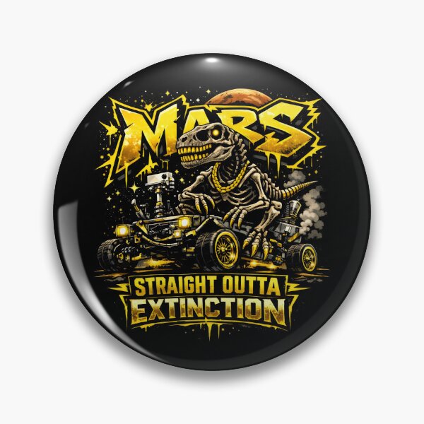 Item preview, Space Straight Outta Extinction Mars Rover Dino designed and sold by SplashTastic.