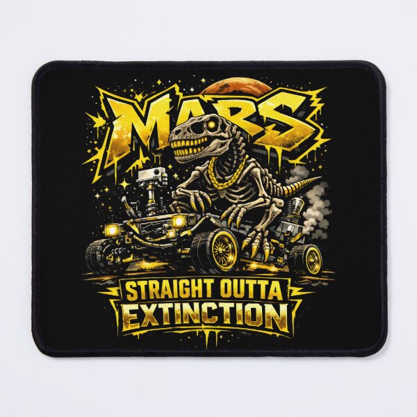 Item preview, Space Straight Outta Extinction Mars Rover Dino designed and sold by SplashTastic.
