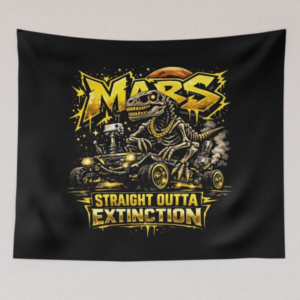 Item preview, Space Straight Outta Extinction Mars Rover Dino designed and sold by SplashTastic.