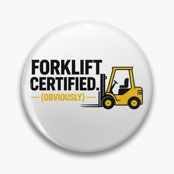 Item preview, Forklift Certified Funny T-Shirt | Warehouse Worker Forklift Driver Humor designed and sold by KeeganDykes.