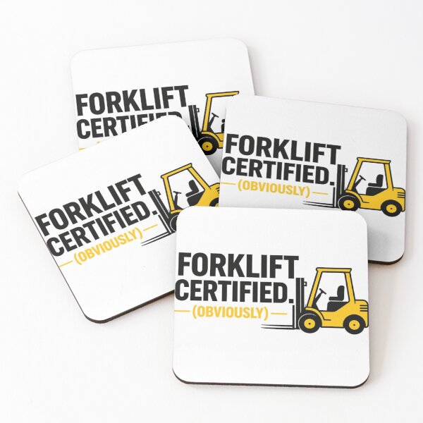 Item preview, Forklift Certified Funny T-Shirt | Warehouse Worker Forklift Driver Humor designed and sold by KeeganDykes.