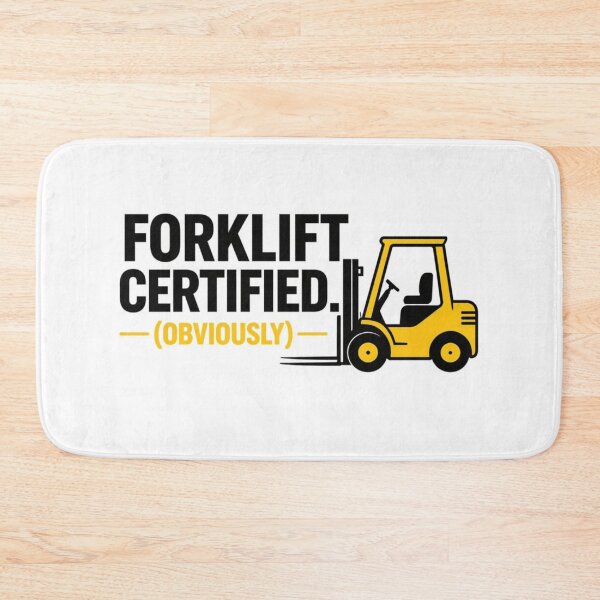 Item preview, Forklift Certified Funny T-Shirt | Warehouse Worker Forklift Driver Humor designed and sold by KeeganDykes.