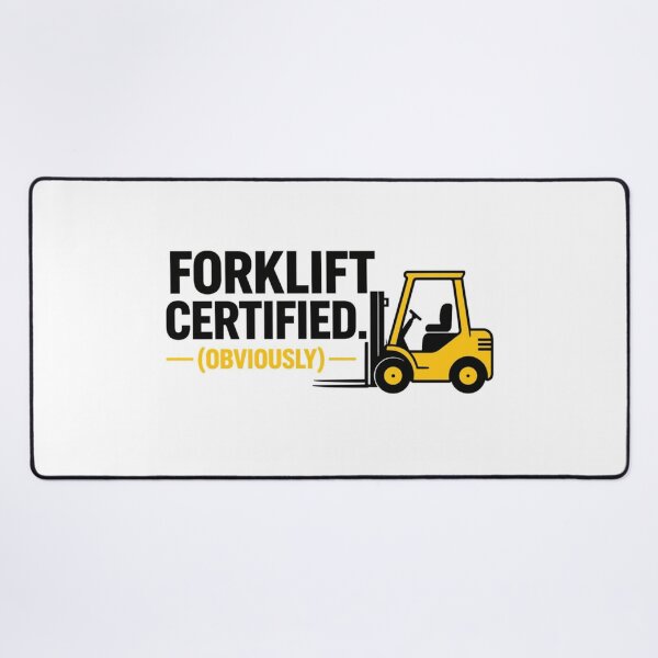 Item preview, Forklift Certified Funny T-Shirt | Warehouse Worker Forklift Driver Humor designed and sold by KeeganDykes.