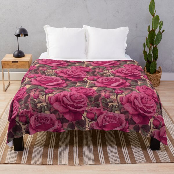 Item preview, Ornamental Rose Print  - Retro Flower Floral  - Unique Gifts For Women designed and sold by RoyalStarsPatts.