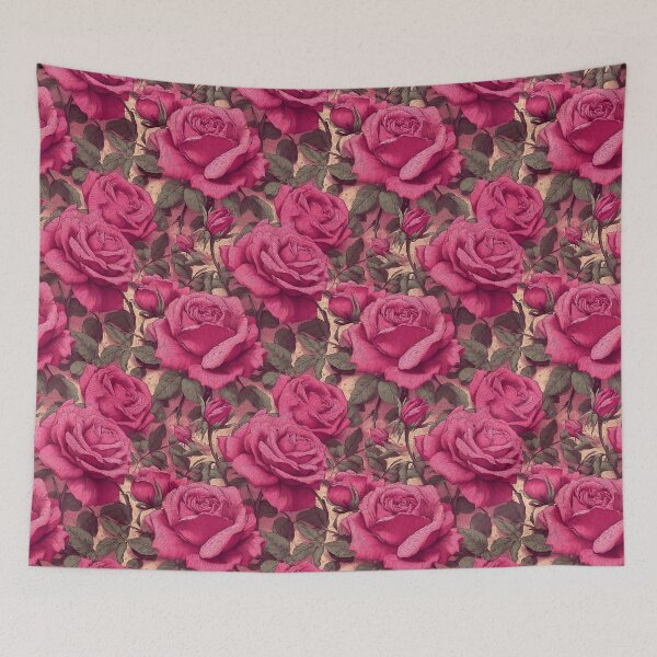 Item preview, Ornamental Rose Print  - Retro Flower Floral  - Unique Gifts For Women designed and sold by RoyalStarsPatts.