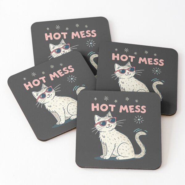 Item preview, Hot Mess Cat – Chaos But Make It Cool designed and sold by Artiviose.