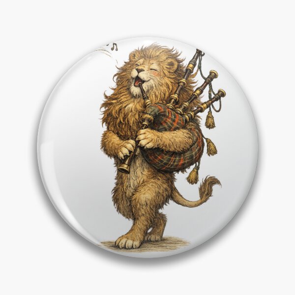 Item preview, Majestic Lion Bagpiper designed and sold by photoparadise22.
