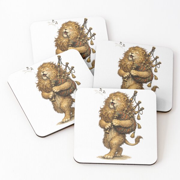 Item preview, Majestic Lion Bagpiper designed and sold by photoparadise22.