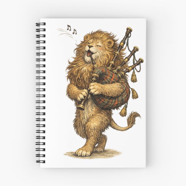 Item preview, Majestic Lion Bagpiper designed and sold by photoparadise22.