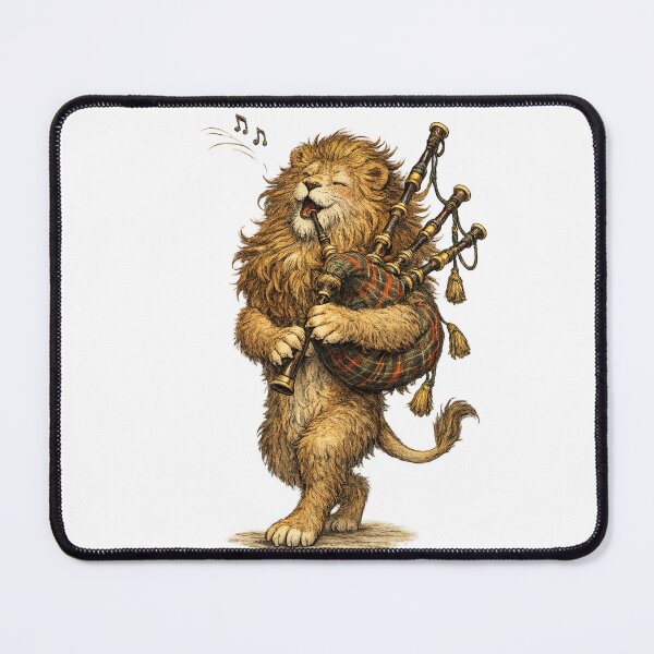 Item preview, Majestic Lion Bagpiper designed and sold by photoparadise22.