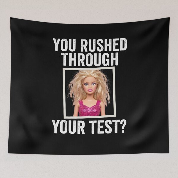 Item preview, You-Rushed-Through-Your-Test? Student-Academic-Exam-Funny-Study designed and sold by SofenArt.