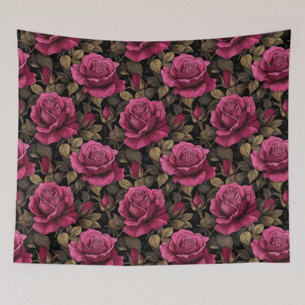 Item preview, Flourishing Rose Print  - Botanical Garden Pattern  - Valentine Gifts For Her designed and sold by RoyalStarsPatts.