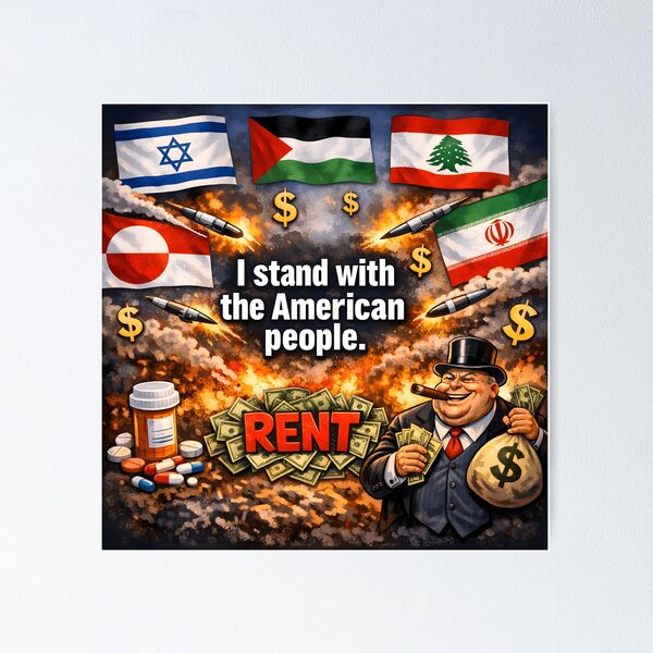 Item preview, I stand with the American People designed and sold by Dan Farsaci.