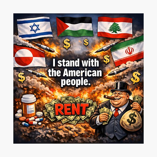 Item preview, I stand with the American People designed and sold by Dan Farsaci.
